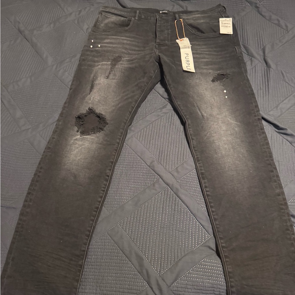 Men’s Black Purple brand Jeans BRAND NEW